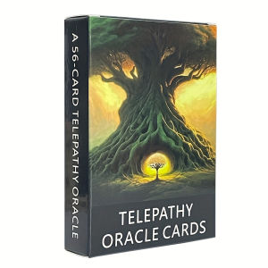 56 Card Telepathy Oracle Cards for Clarity and Divination with a Meaningful English Version Designed for Meditation and Spiri