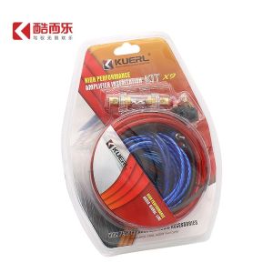 Subwoofer Wiring Kit X9 Car Audio Modification Kit Wire 10GA Car Amplifier Wiring Kit