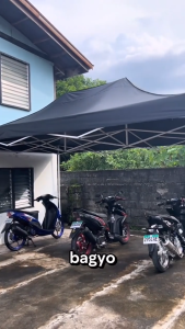 Heavy Duty Folding Canopy Tent Outdoor Retractable 2x2/2x3/3x3/3x4.5/3x6m Heavy Duty Waterproof&Sunshade Tent Parking Tent