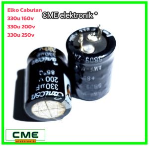 Elko Cabutan 330u 200v / 330u 250v / 330u 160v Elco Copotan Ori Original