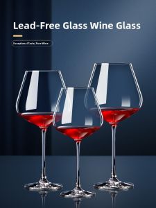 BANGBEBE | Luxurious European Crystal Glass Wine Glasses Set