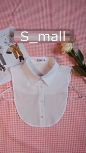 Fashion Detachable False Collar - Adjustable Fake Shirt Collar for Women Men
