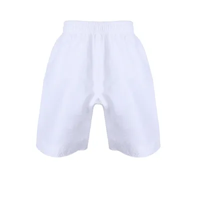 Black Lightweight Breathable Pants Cotton Polyester Kids Taekwondo Shorts Long Pants White Sports Fitness Martial Arts Uniform