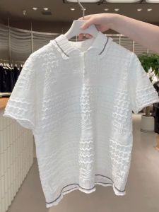 DANTING | Elegant Hollow Out Knit Blouse