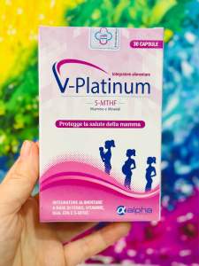V PLATINUM BỔ SUNG 5-MTHF CHO PHỤ NỮ CHUẨN BỊ MANG THAI