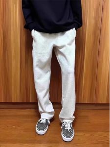 Quần Nỉ Ấm Áp Cho Nam Mùa Thu Đông Phong Cách Mỹ Quần Dài Ống Đứng Quần Dài Thường Ngày Quần Dài Thẳng