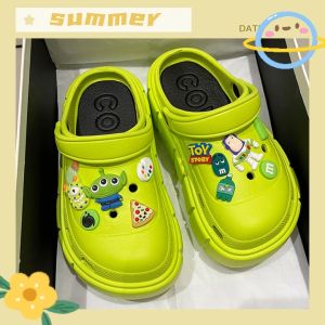 XWshop รองเท้าแฟชั่นผู้หญิงสวยๆ รองเท้าหัวโตพื้นหนาน้ำหนักเบา สวมรัดส้น ใส่แล้วดูเก๋มากกแม๊ 100% ถูกเพื่อบต่อกับกระบวนการความงาม