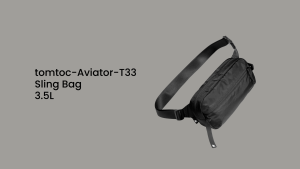 Tomtoc Aviator-T33 Chest Bag | Chest Bag | Crossbody Bag
