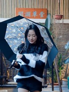 (Ship in 24hrs)AMBRELLA Umbrella lightweight transparent mini umbrella automatic Big Size Windproof Strong long handle 8 rib holder  Umbrella