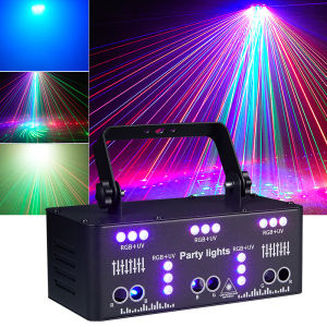 21eye Projector: UV Laser Party Light & RGB Color Light Effects
