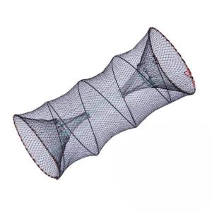 Telescopic Folding Fishing Net Shrimp Fish Trap Carp Large Creel Feeder Crab Catchers Surfcasting Accessories Casting Network