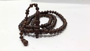 Tasbih Kayu Bertuah Kayu Galih Asem Serat Asli Model Profil Propil Natural Alami Cokelat ASLI
