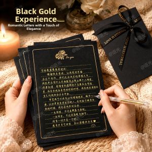 YUGUANG | Elegant Vintage Rose Stationery Set
