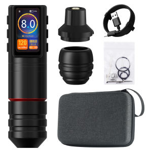 XNET | XNET Ninja Pro Professional Wireless Tattoo Machine Strong Coreless Motor Battery Capacity 2400mAh Rotary Pen for Tattoo Artist
