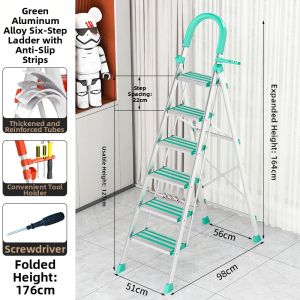 Aluminum Foldable Household Ladder