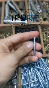 Ốc vít đầu bằng pake 100 con M4 M5 M6 Ốc vít đầu chìm côn thép bake (1 bịch)