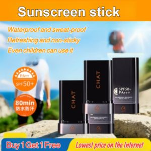 🔥Buy 1 Get 1 Free🔥Matte Stick Sunscreen/Sunscreen Stick Skin Smoothing SPF50+ PA+++++ UV Protection 12 Hours. Light texture not greasy.