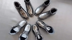 Sepatu Pdh Pria Pantofel Boot Formal Radial Tali Mati Dinas Kerja Polisi Security Dishub Hitam Dop