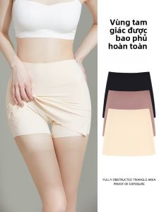 MiiOW | Quần lót nữ Ice Silk Summer Anti-Light Triangle Safety Quần bó mỏng thoáng khí chống hở hang khi mặc váy MiiOW Cat Man