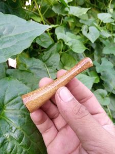 Pipa cangklong kayu gali kelor serat emas mini