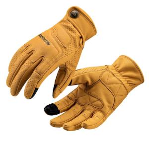 MOTOWOLF | Vintage Anti-fall Windproof Warm Leather Gloves