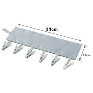 1/2pcs Foldable Clothes Hanger Clips Portable Fabric Clothes Hanger Multifunction Socks Underwears Clothespins Closet Organizer