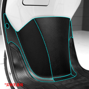 แผ่นกันรอยคาร์บอนไฟเบอร์อัดแรงดันสำหรับฮอนด้า NS125LA แผ่นกันรอยกันน้ำ กันรอย ตกแต่งรถมอเตอร์ไซค์ แผ่นกันรอยพื้นผิวไม่สะท้อนแสง