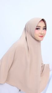RUBY117 HIJAB BERGO PAD XL CRINKLE PREMIUM