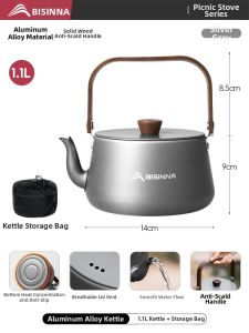 BSWOLF | Portable Camping Water Kettle for Tea Making
