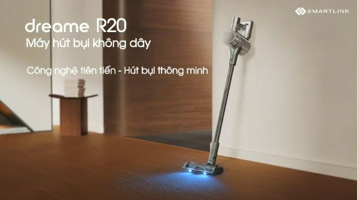 Máy hút bụi cầm tay không dây Dreame R20 - Bản Quốc tế - Bảo hành 24 tháng