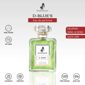 Delisa Extrait De Parfume Dunhills Blue - Maskulin Macho Fresh Elegan Tampil Beda