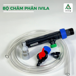 Bộ châm phân Venturi 34 Thiết bị châm phân Venturi 34mm dùng trong hệ thống tưới bộ hút phân châm phân tự động phi 34