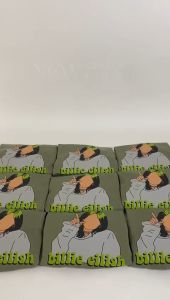 Sweater Crewneck Wanita Billie Eilish Oversize Premium