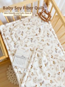 ANYOUBI | Infant Cotton Gauze Soy Fiber Mattress