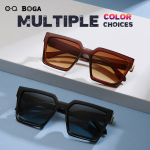 OQ BOGA 6 Styles Women Anti UV Square Frame Sunglasses Female Fashion Colorful Full Rim Sun Glasses