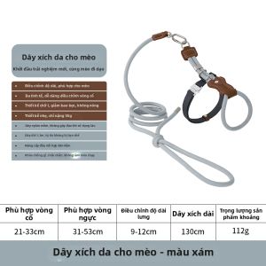 HiDREAM | Dây Dắt Mèo Điều Chỉnh Được Thoáng Khí