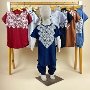 Set Kurta Bilal - Setelan Baju Muslim / Baju Koko Anak 2-8 Tahun by Pineapple Kids
