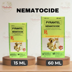 Nematocide Pyrantel 15mL / 60mL for Dogs and Cats - Veterinary Use Only