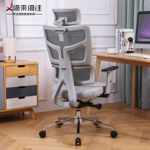 High-End Ergonomic Computer Chair Comfortable Long Sitting Home Use Designer Swivel Chair Back Support Breathable Office Chair