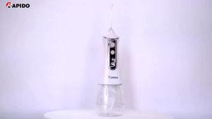 Máy Tăm nước cầm tay Rapido RWW-300 màu trắng -Tăm nước vệ sinh Răng miệng hàng Chính hãng Bảo hành 12 tháng