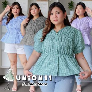 UNION11 - ATASAN JUMBO WANITA LD 120 / BAJU JUMBO WANITA / BLUS WANITA BIGSIZE / BLOUSE JUMBO WANITA / ATASAN JUMBO XXXL WANITA JEKO