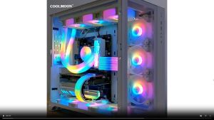 ชุดน้ำ CPU ระบบปิด 5v ARLAB รุ่นท่อน้ำมีไฟ โดยมี 3 ต้นและ 2 ต้น COOLMOON AOSOR AS360 AS240