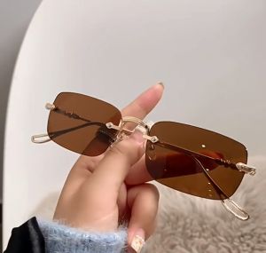 NMW Phong Cách Thời Trang Hàn Quốc Không Vành Kính Râm Cho Phong Cách Nam Bán Chính Hãng Kim Loại Gọng Vuông Chống Bức Xạ Bảo Vệ Khỏi Ánh Mặt Trời Phụ Nữ Đôi Trung Tính Mắt Kính Phân Cực Kính Râm Cho Nam Thương Hiệu 594