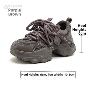 Josiny | Summer Mesh Thick Sole Elevating Womens Dad Shoes
