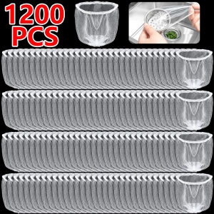 100-1200PCS Kitchen Sink Strainer Mesh Bags Disposable Anti-Clogging Sink Net Filter Bag for Collecting Food Scraps Leftover