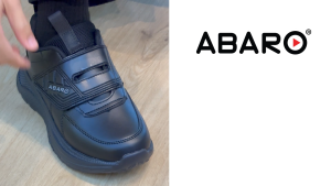 Bundle Deal ABARO H2819N School Shoes + GP eTag Tracker | iOS Only | GPS Safety Combo