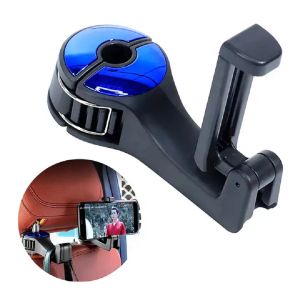 Móc Ngồi Ô Tô 2 Trong 1 - Giá Đỡ Điện Thoại Và Túi Đựng Đa Chức Năng Có Giá Đỡ Điện Thoại Thông Minh Tích Hợp Cho Tổ Chức Xe