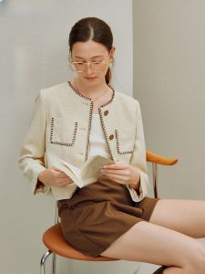 INMAN | Áo Khoác Ngắn Chic Phong Cách Pháp Độc Đáo và Gọn Gàng
