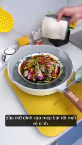 Dụng Cụ Hỗ Trợ Gắp Nóng - Kẹp Gắp Bát Đĩa Chống Bỏng Bằng Thép Không Gỉ