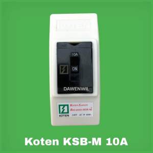 KOTEN KSB-M Mini Safety Breaker 2 Pole | 10A | 20A | 30A | Dawenwil